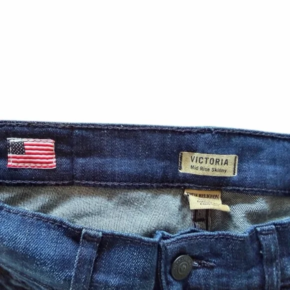 True Religion Victoria Skinny Jeans 26 - Picture 5 of 6